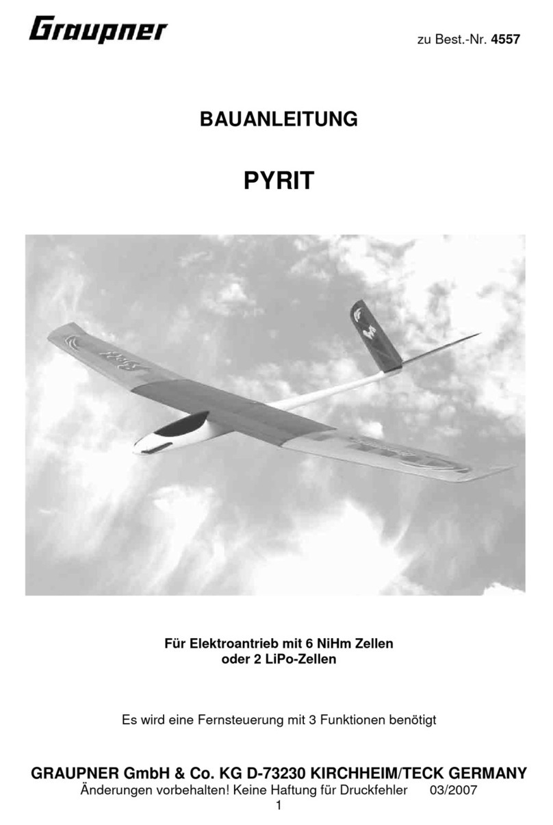 GRAUPNER PYRIT Manual de instrucciones