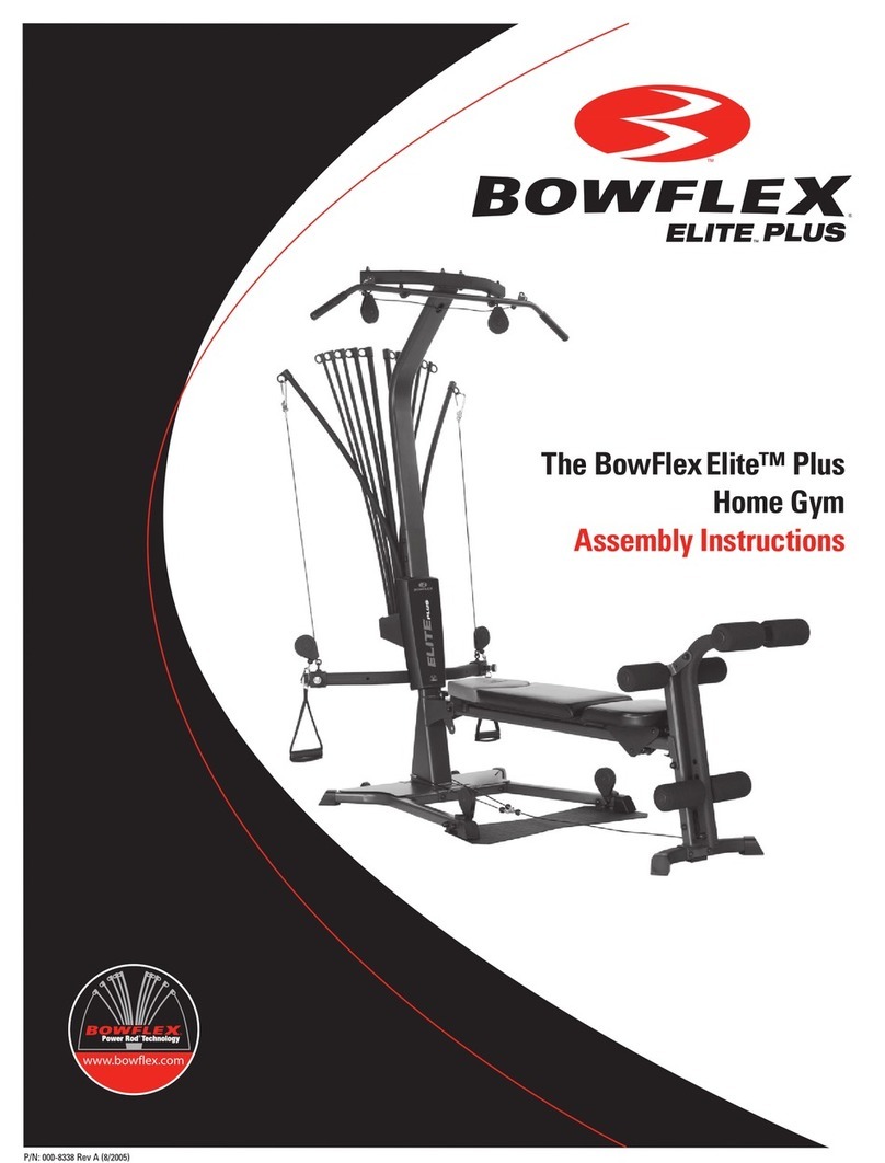 Bowflex ElitePlus Manual de usuario