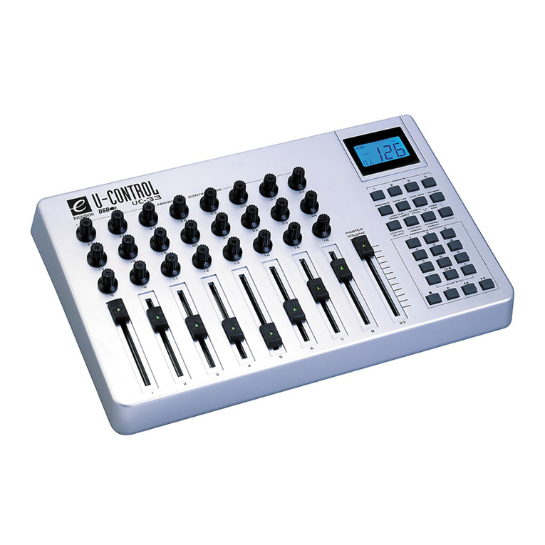 Evolution U-Control UC-33 Instrucciones de montaje