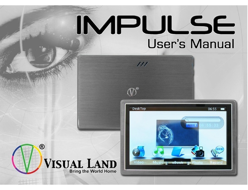 Visual Land Impulse Manual de usuario