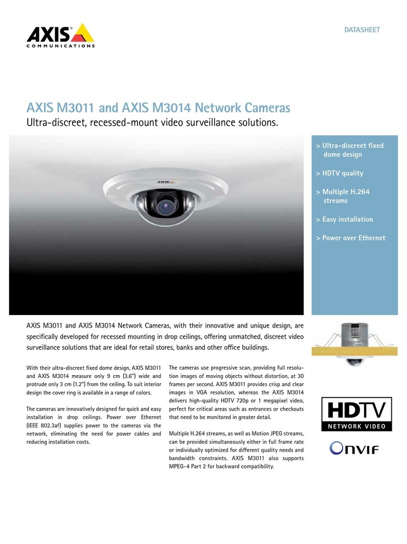 Axis M3011 Manual de usuario