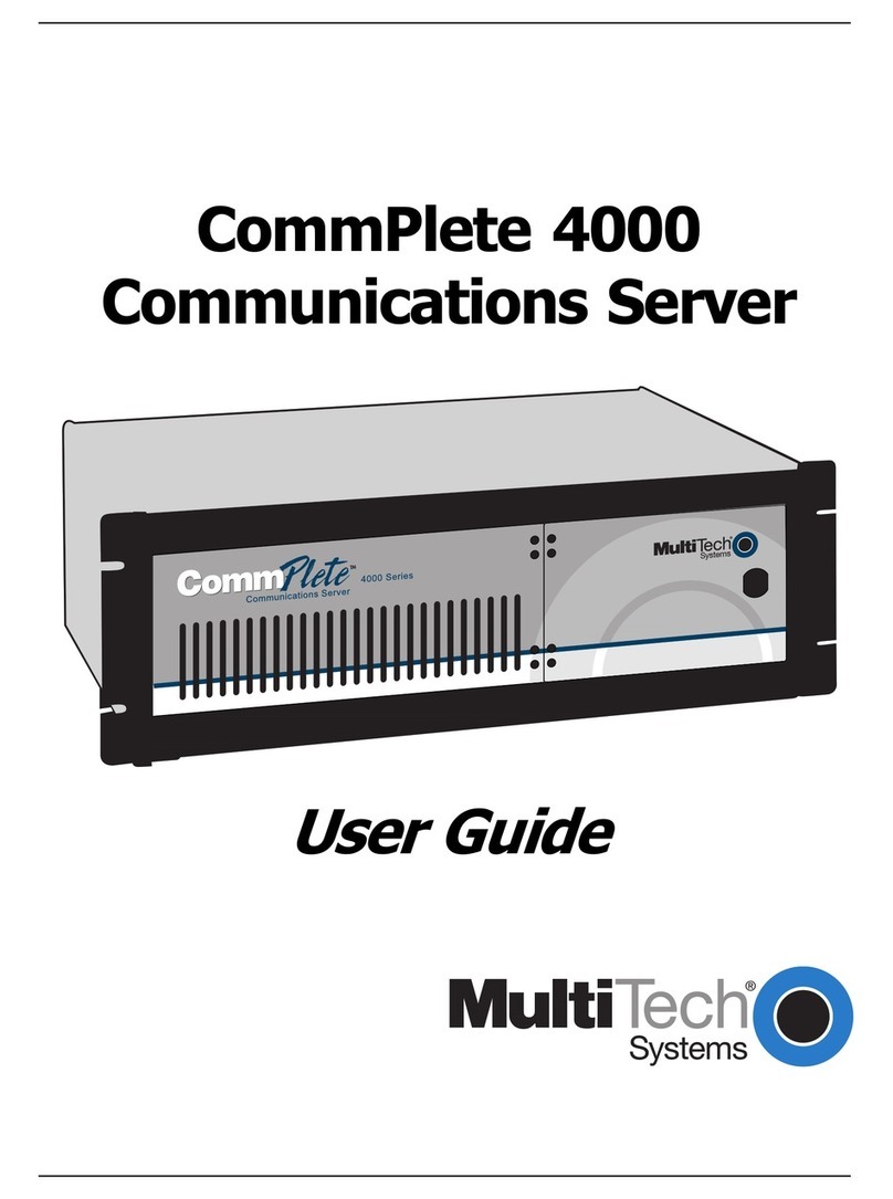 Multitech CommPlete 4000 Manual de usuario