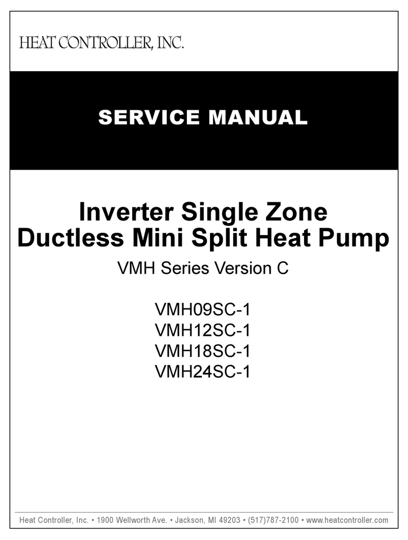 Heat Controller VMH09SC-1 Manual de usuario