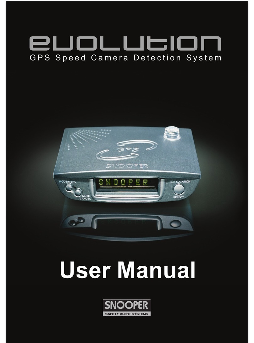 Snooper Evolution Manual de usuario