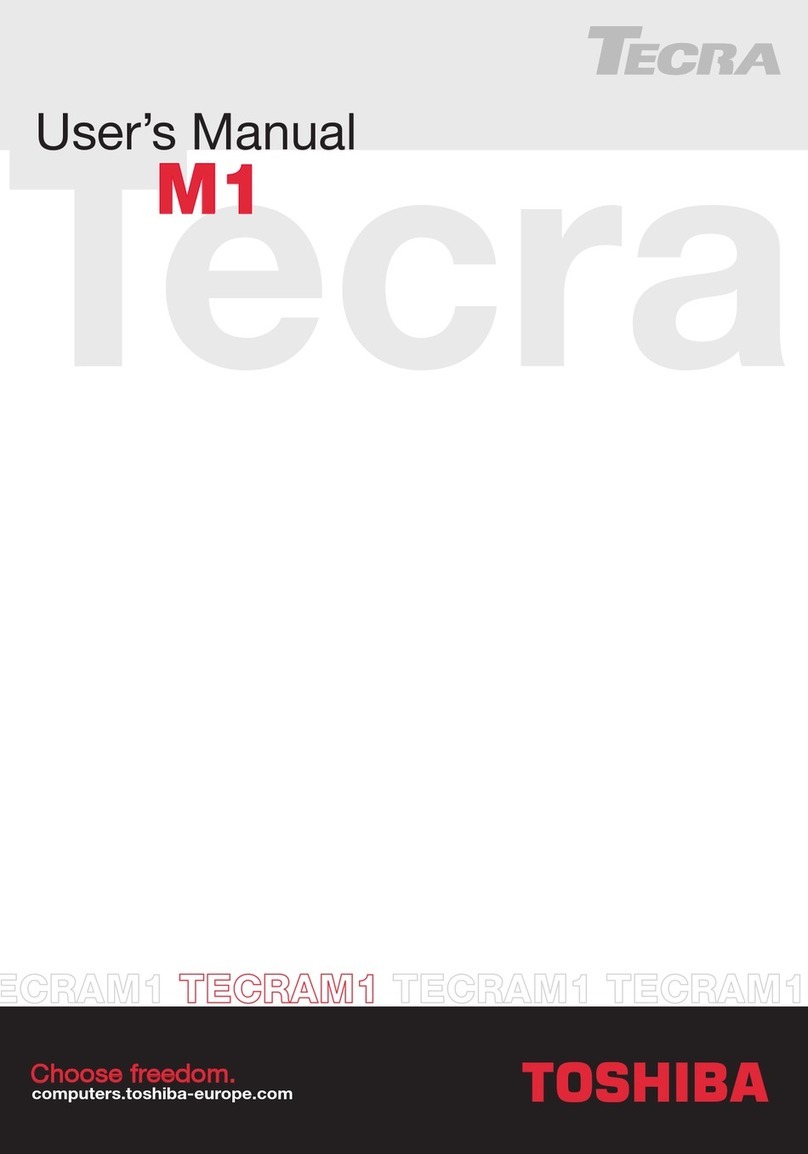 Tecra M1 Manual de usuario
