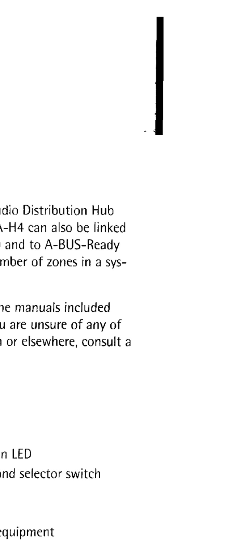 Abus A-H4 Manual de usuario