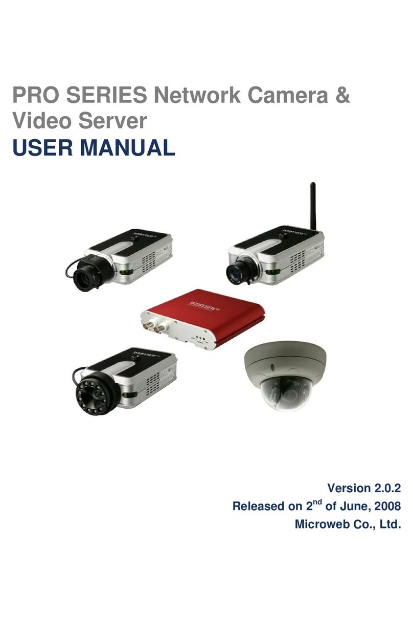 Microweb PRO SERIES Manual de usuario