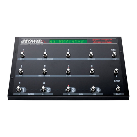 Voodoo Lab Ground Control Pro Manual de usuario Voodoo Lab Ground Control Pro Manual de usuario