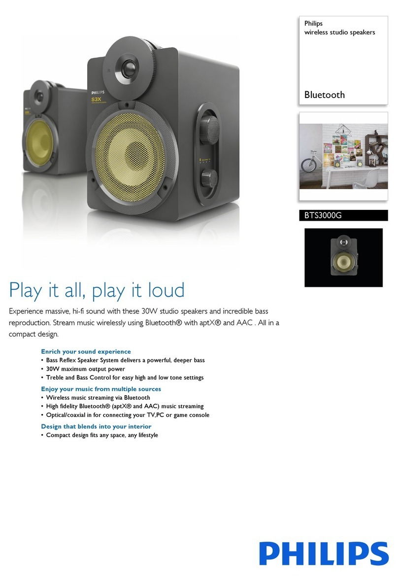Philips BTS3000G/10 Manual de usuario