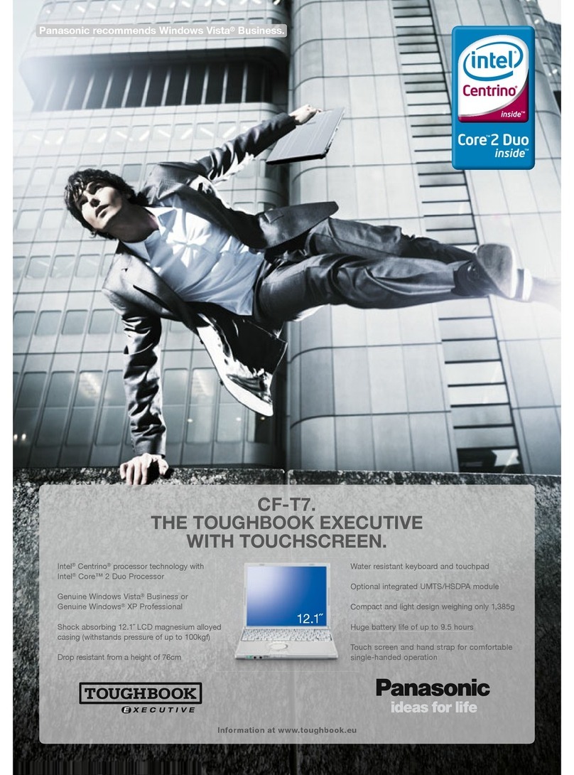 Panasonic CF-T7 Series Manual de usuario