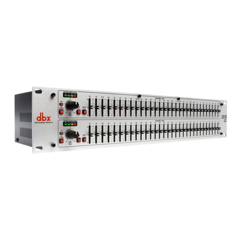 dbx 231s Manual de usuario