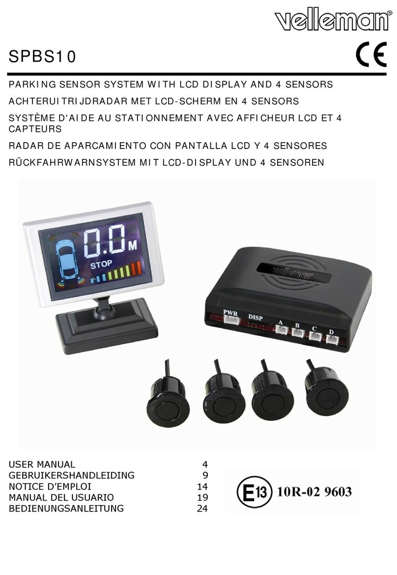 Velleman SPBS10 Manual de usuario