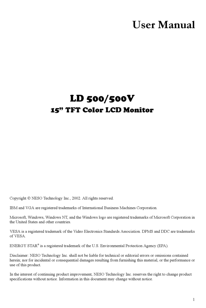 NESO Technology LD 500V Manual de usuario