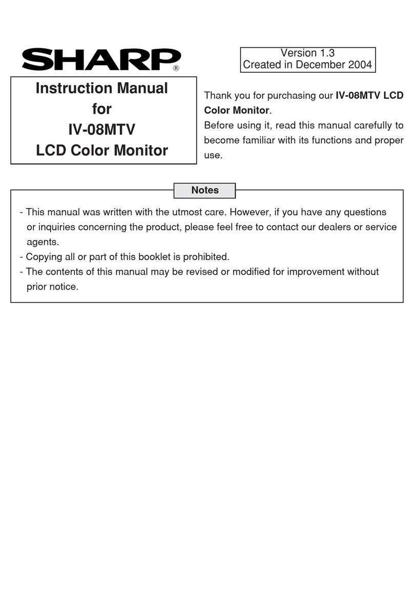 Sharp IV-08MTV Manual de usuario