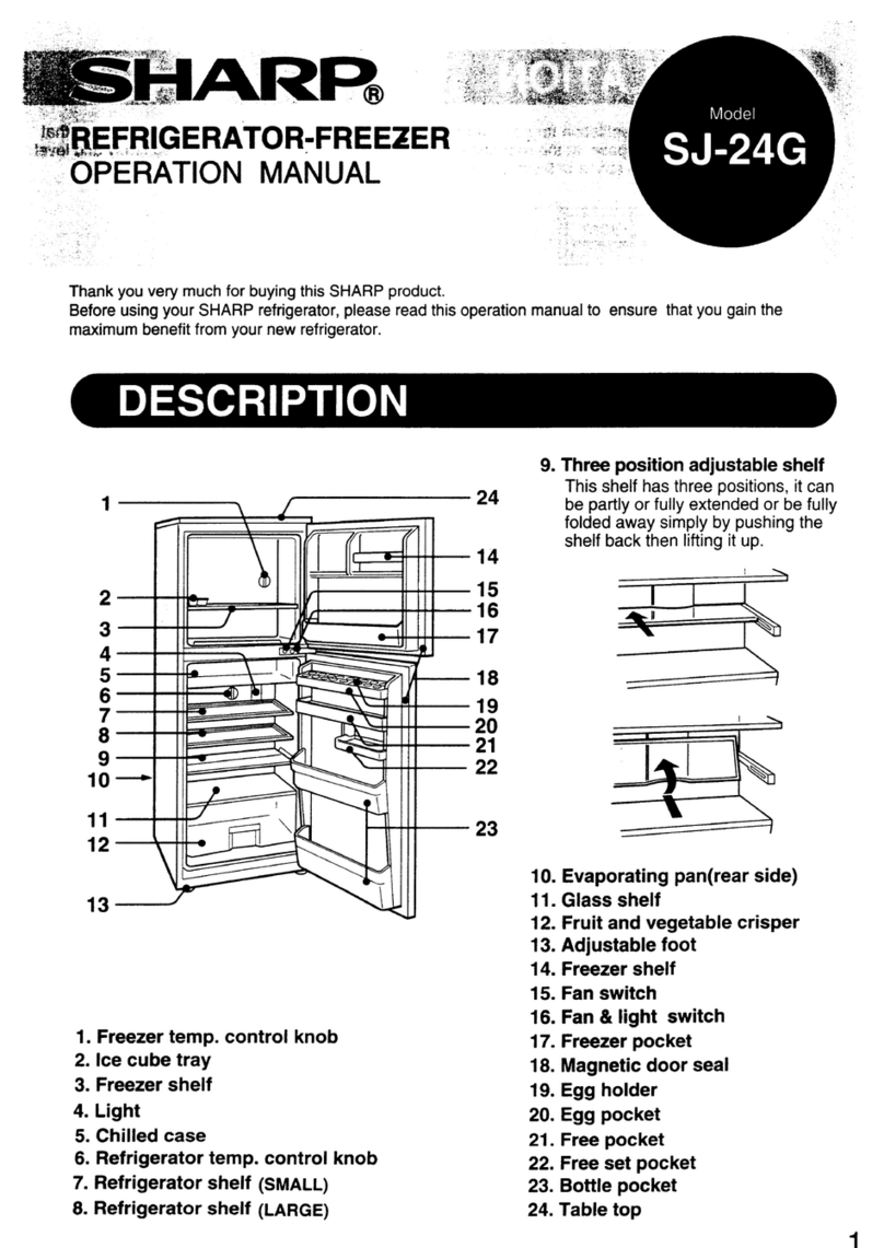 Sharp SJ-24G Manual de usuario