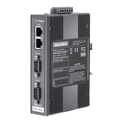 Advantech EKI-1121L Manual de usuario
