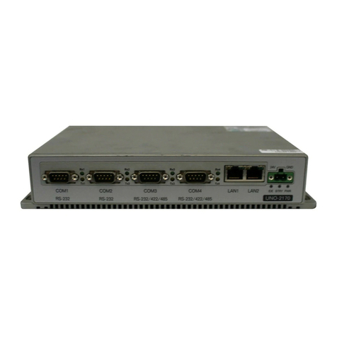 Advantech Celeron M Universal Network Controller with PC/104 Extension... Manual de usuario