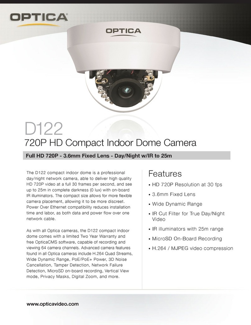 Optica D122 Manual de usuario