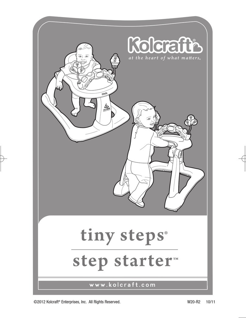Kolcraft tiny step Manual de usuario