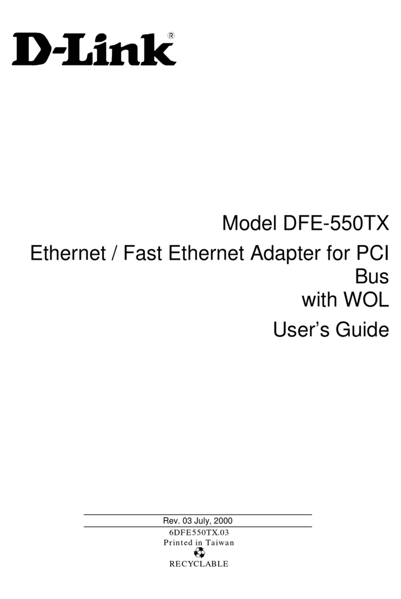 D-Link DFE-550TX Manual de usuario
