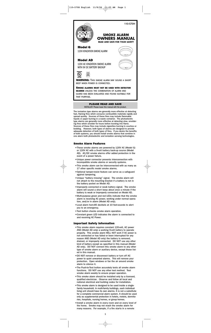 Code one G Manual de usuario
