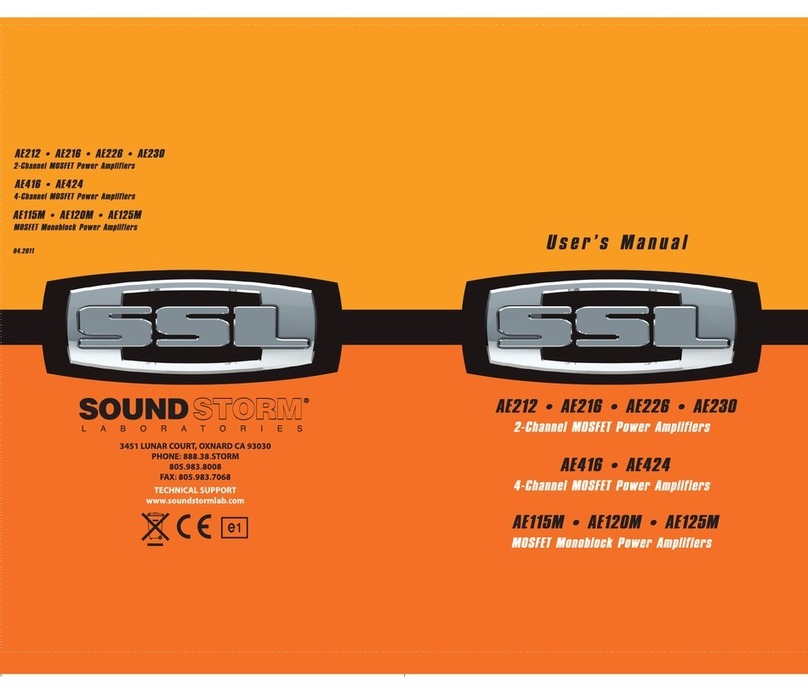 Ssl AE212 Manual de usuario