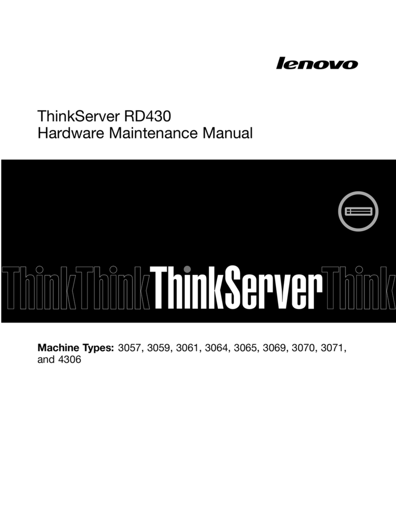 Lenovo ThinkServer 3057 Manual de usuario Lenovo ThinkServer 3057 Manual de usuario