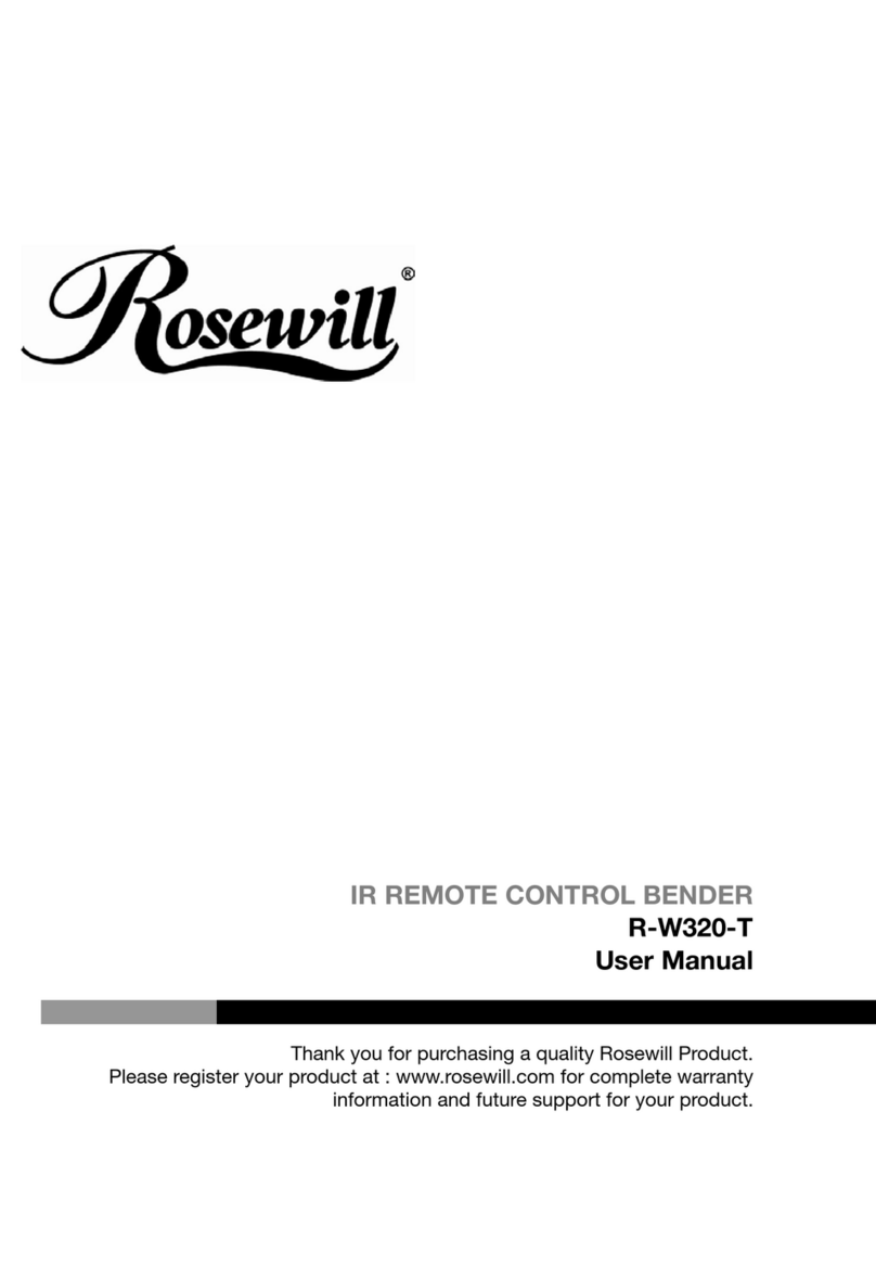 Rosewill R-W320-T Manual de usuario