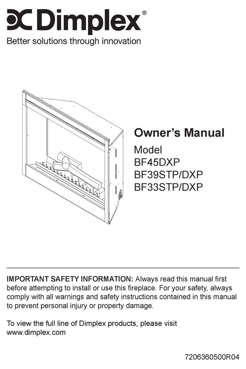 Dimplex BF45DXP Manual de usuario