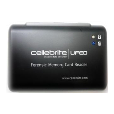 Cellebrite Forensic Memory Card Reader Manual de usuario