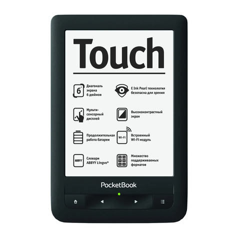 Pocketbook Basic Touch Manual de usuario Pocketbook Basic Touch Manual de usuario