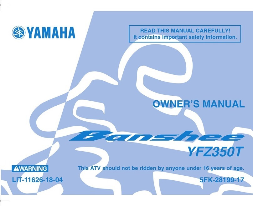 Yamaha BANSHEE Manual de usuario