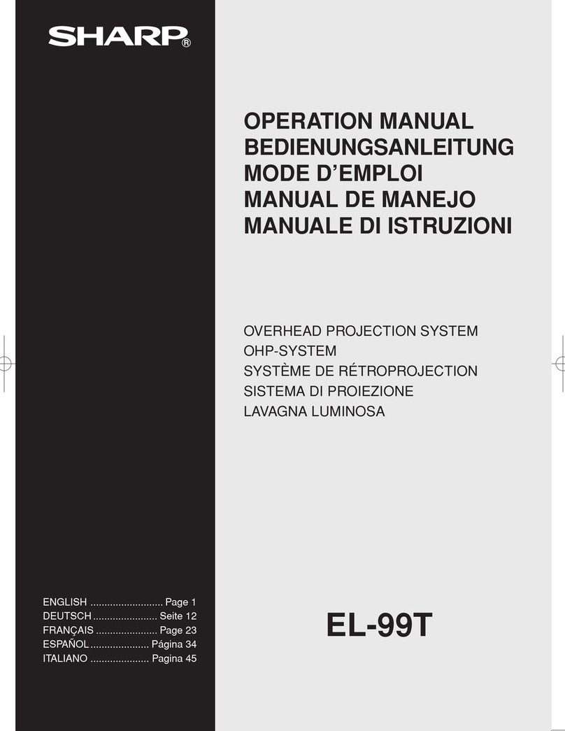 Sharp EL-99T Manual de usuario