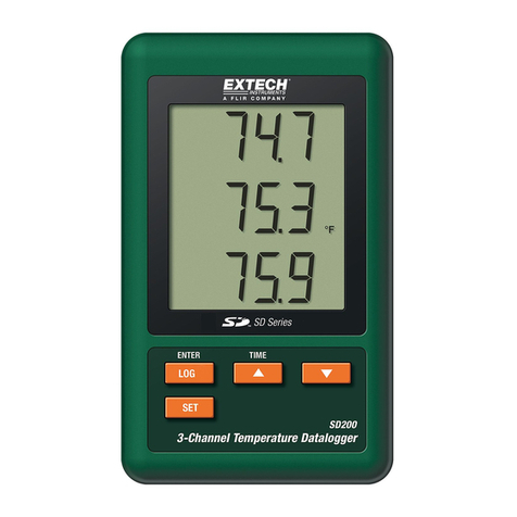 Extech Instruments SD200 Manual de usuario