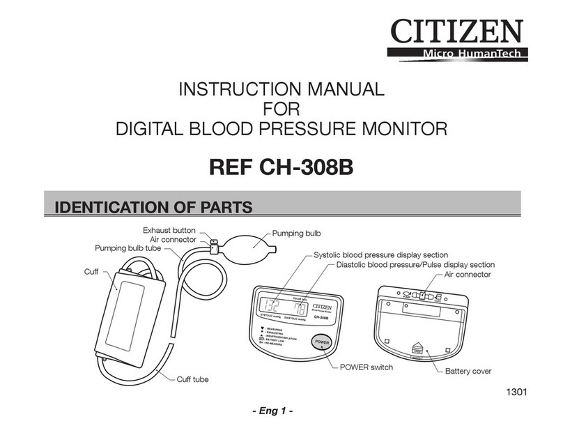 Citizen REF CH-308B Manual de usuario