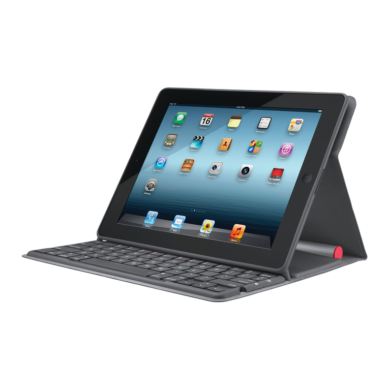 Logitech Solar Keyboard Folio Manual de usuario Logitech Solar Keyboard Folio Manual de usuario