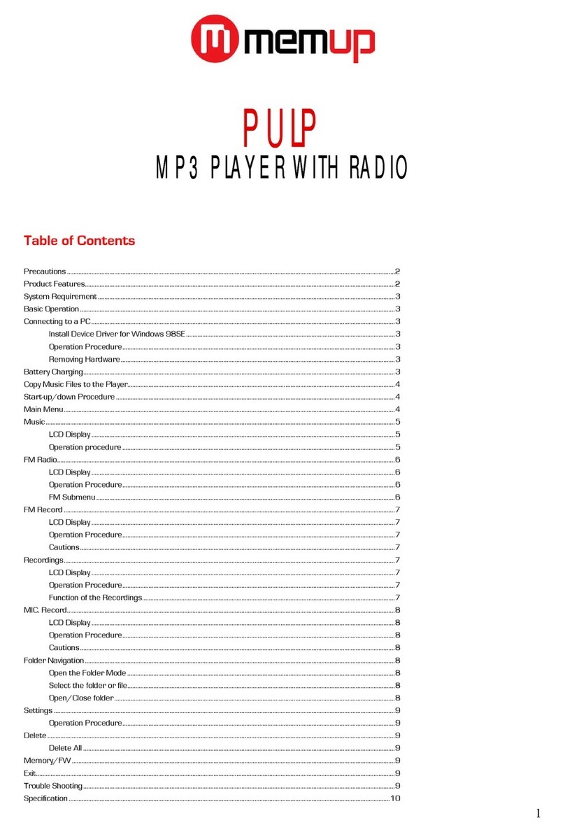 MEMUP PULP Manual de usuario MEMUP PULP Manual de usuario