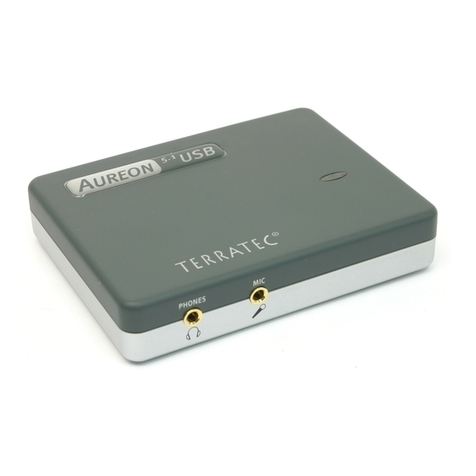 TerraTec Aureon 5.1 USB MK II Manual de usuario