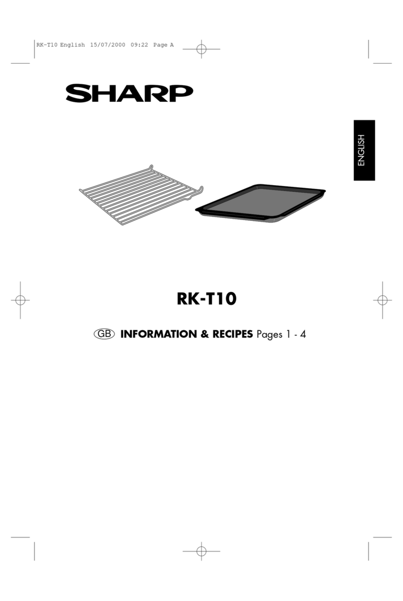 Sharp RK-T10 Manual del propietario