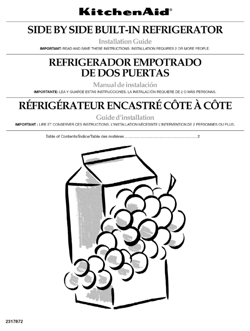 KitchenAid KSSP36QMS02 Manual de usuario