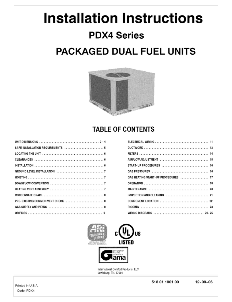 ICP PDX424040K00A1 Manual de usuario