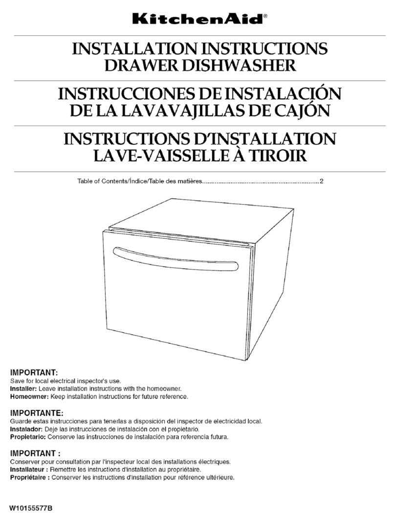 KitchenAid KUDD03STPA10 Manual de usuario KitchenAid KUDD03STPA10 Manual de usuario