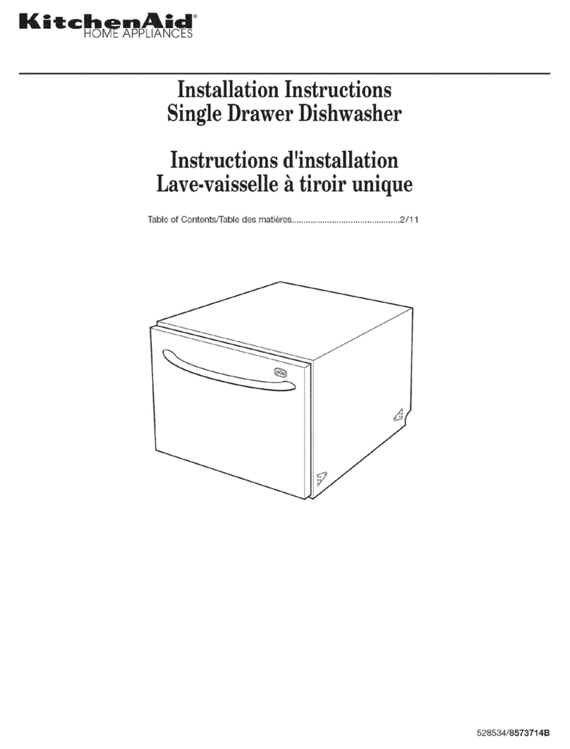 KitchenAid KUDD01SSSS0 Manual de usuario