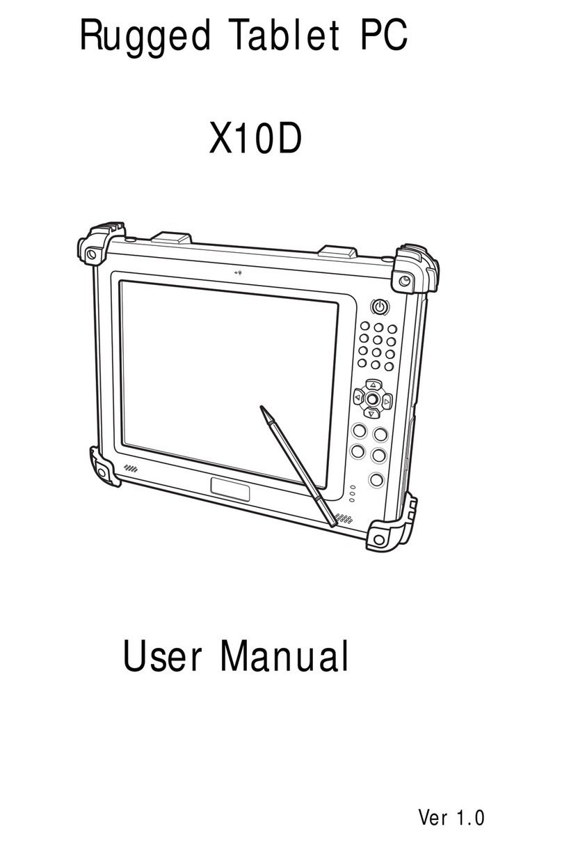 Rugged Computing X10D Manual de usuario
