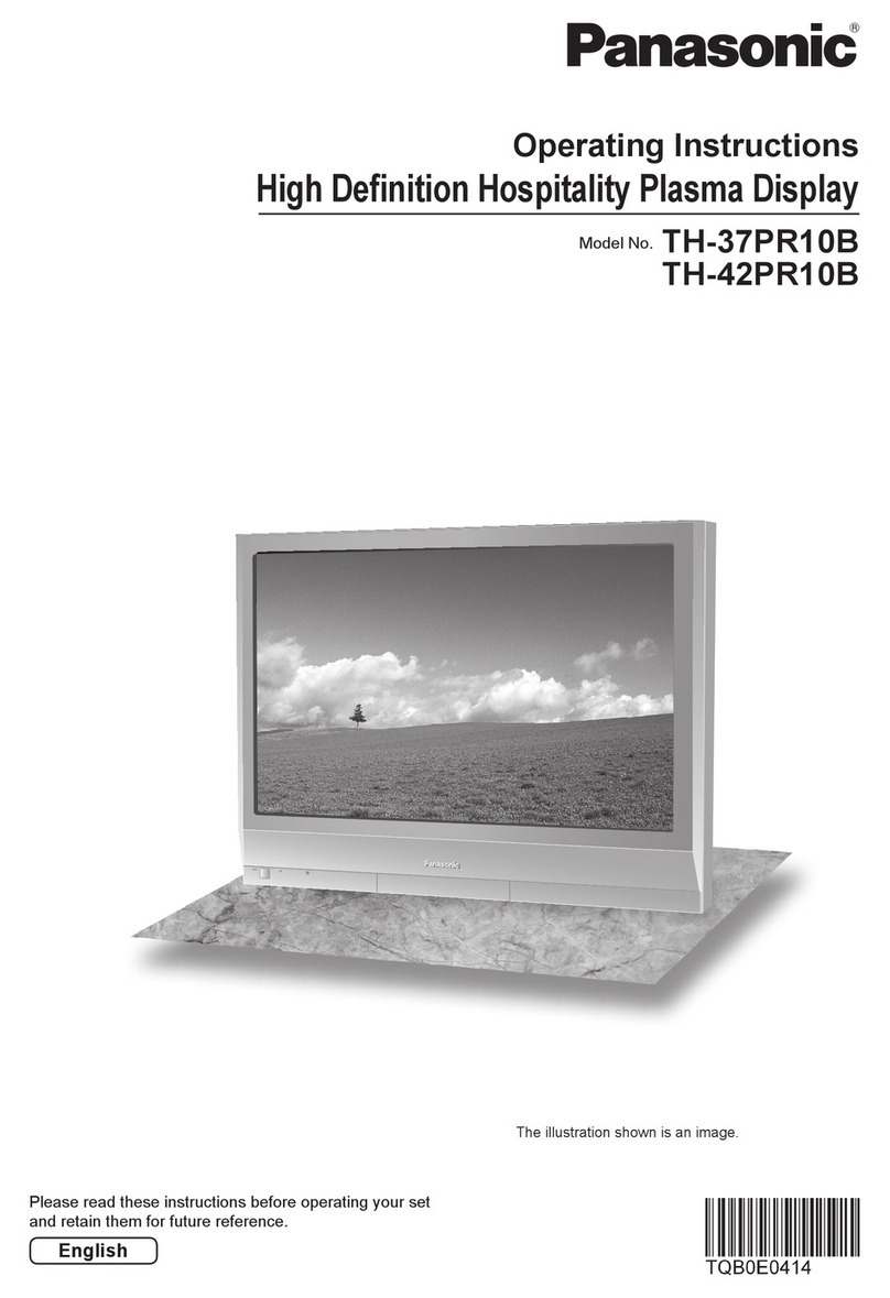 Panasonic TH-37PR10B Manual de usuario