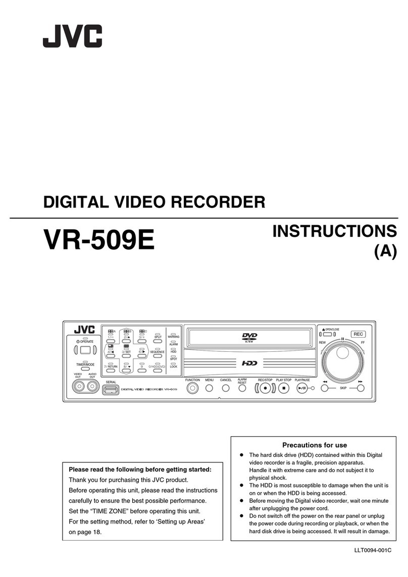 JVC VR-509E Manual de usuario