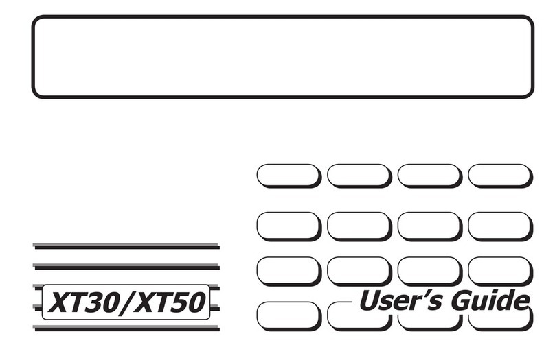 Security Command XT30 Manual de usuario