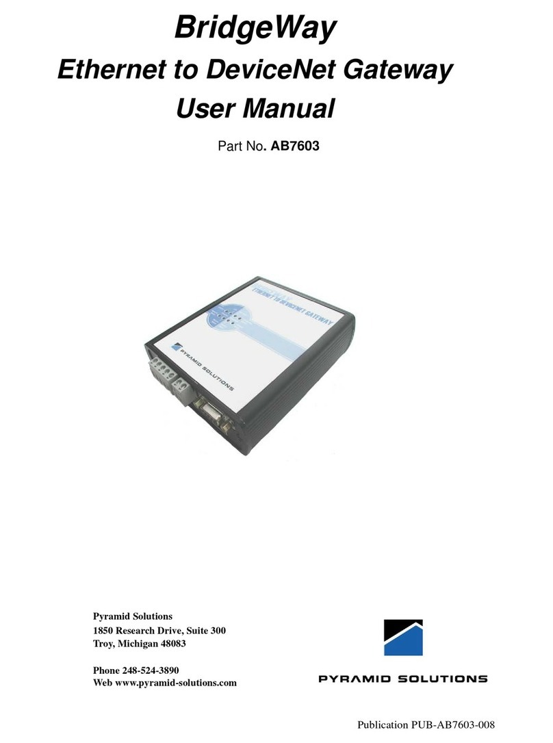 Pyramid Solutions AB7603 Manual de usuario