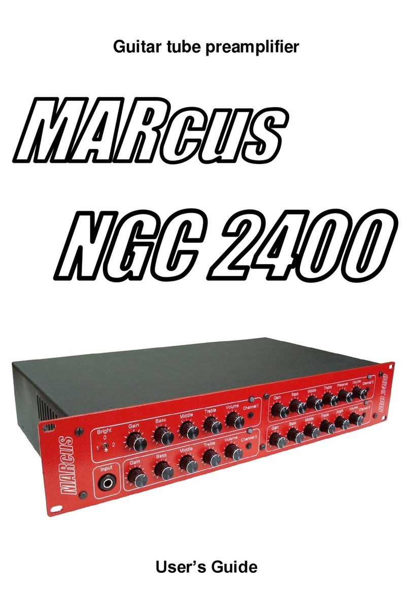 MARcus NGC 2400 Manual de usuario