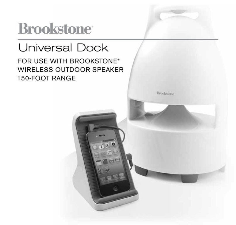 Brookstone Universal Dock Manual de usuario Brookstone Universal Dock Manual de usuario
